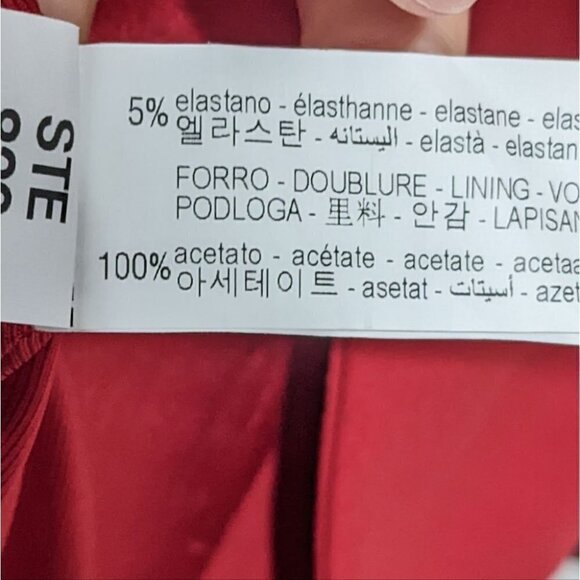 Zara | Button front jacket in red - Picture 12 of 12